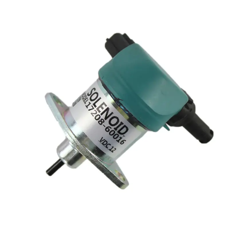 Jusqu&rsquo;à Épuisement Des Stocks 17208-60015 17208-60016 17208-60017 17208-60010 Shutoff Solenoid Replacement New For Kubota V1205 V1505 V1305 D1105 D1005 D905