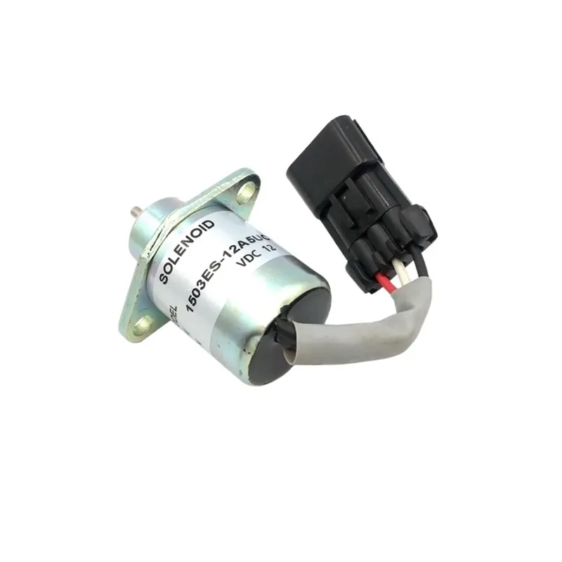 Bon Marché Solénoïde d&rsquo;arrêt de carburant 12 V d&rsquo;origine 1503ES-12A5UC9S SA-4561-T pour Kubota CT4.91-V1505