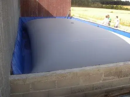 Citerne souple pour engrais liquides 40m³ avec tapis Meilleur Choix