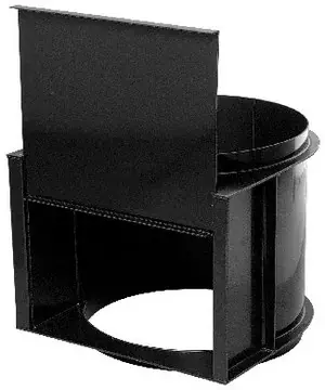Certifié Caisson à trappe guillotine femelle Ø35cm