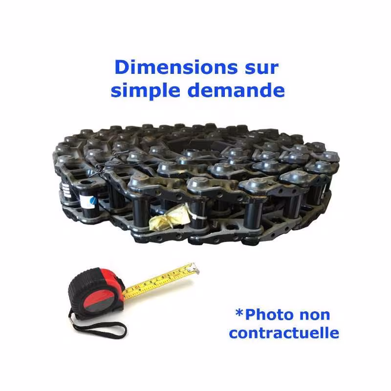 Achat Immédiat Chaîne acier nue pour Pelleteuse HITACHI ZX870LCH-3