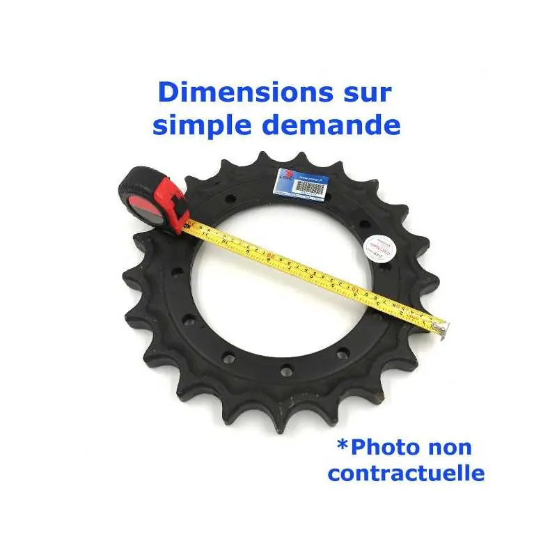 Groupe de secteurs de barbotin KOMATSU D85A-18 (SN : 25001-35000) Bon Marché