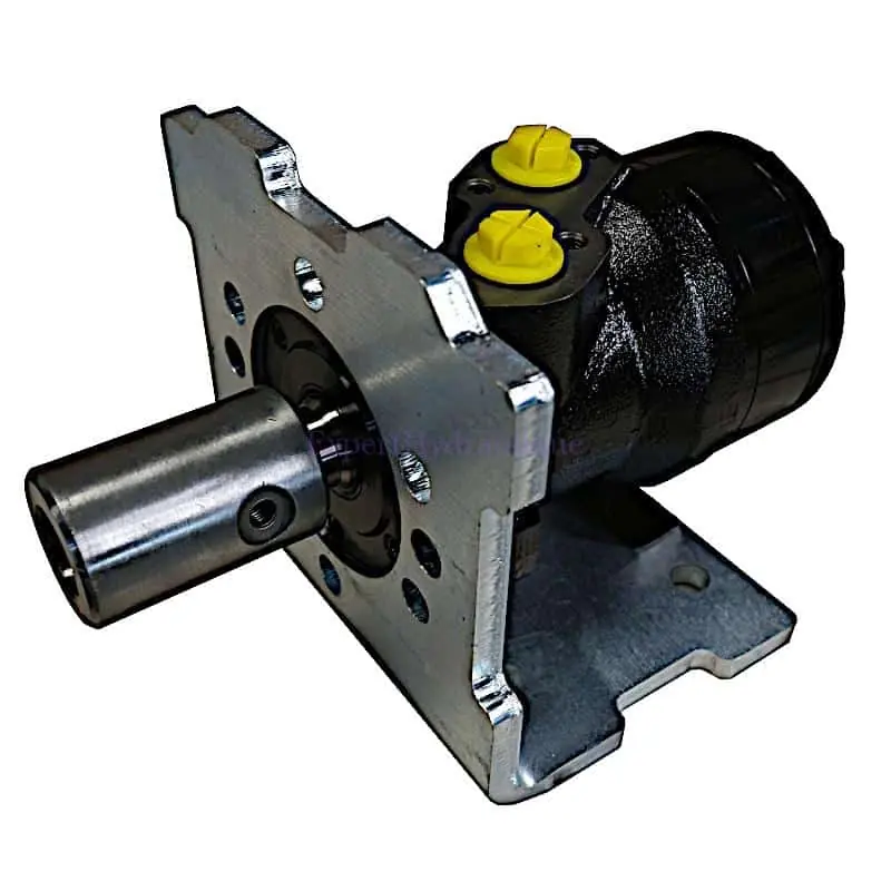 Marque Kit moteur hydraulique OMR + support 90° + manchon 25 mm