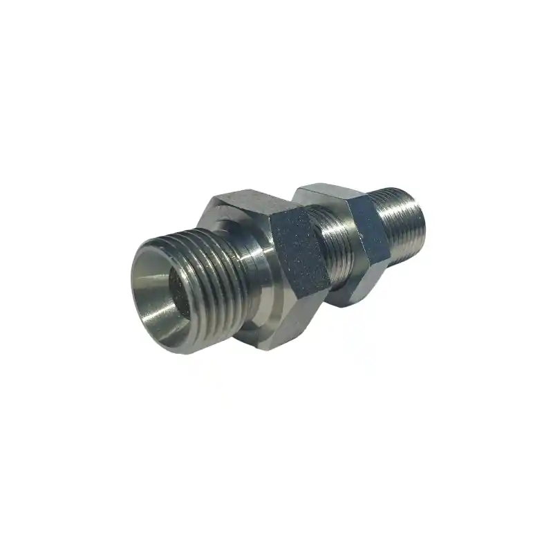Raccord droit adaptateur passe cloison 1/2 BSP et M18X150 12L Seulement Aujourd&rsquo;hui