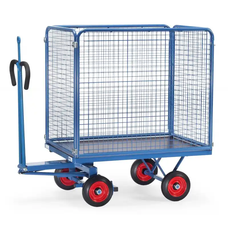 Char a bras 4 ridelles en treillis de H 1.000 mm – 6443VZ – FETRA Char a bras 4 ridelles en treillis de H 1.000 mm Haute Qualité