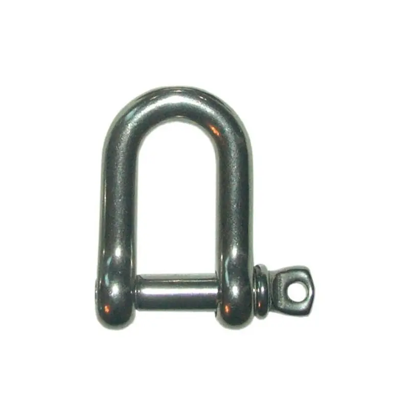 Manille droite Inox Diamètre (mm) 4 CMU (kg) 45 Marque