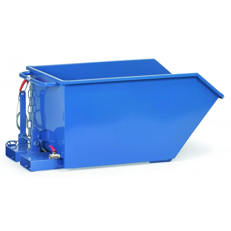 Chariot benne basculante 750 l avec robinet – 6275A – FETRA Chariot benne basculante 750 l avec robinet Certifié