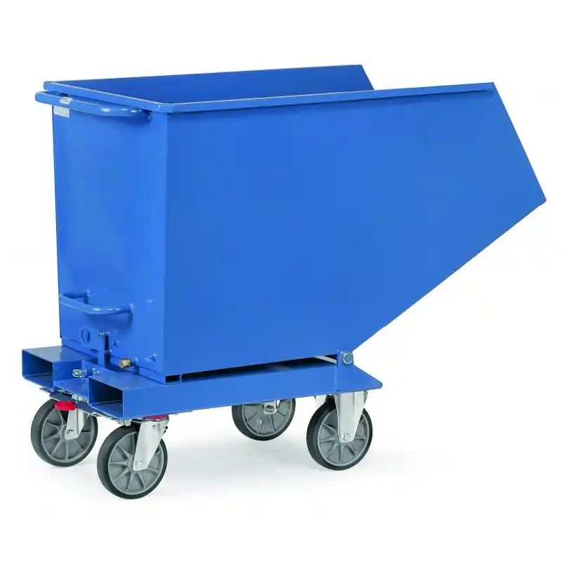 Authentique Chariot benne basculante 800 l – 4704 – FETRA Chariot benne basculante 800 l