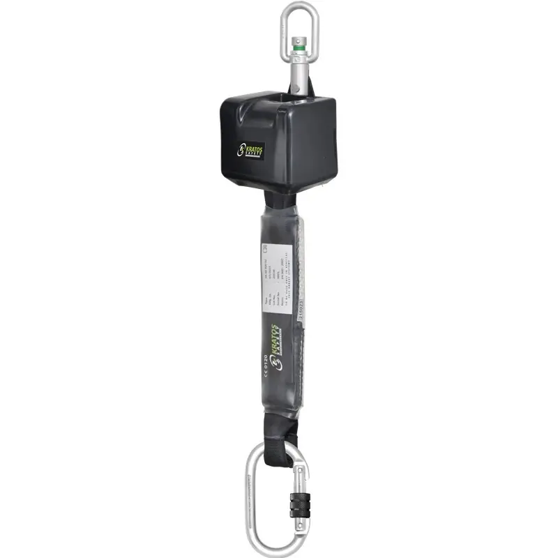 Antichute à rappel automatique avec sangle polyester Lg 2.50 m – KRATOS SAFETY Antichute à rappel automatique avec sangle polyester Lg 2.50 m – KRATOS SAFETY Jusqu&rsquo;à Épuisement Des Stocks