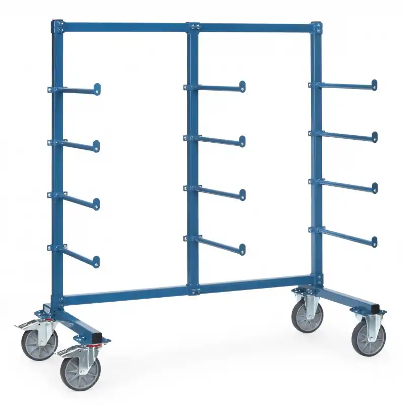 Acheter Direct Chariot à barres de portée horizontales en PVC – 4614-1AS – FETRA Chariot à barres de portée horizontales en PVC
