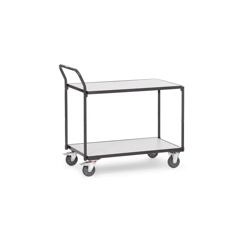 Vente Directe Chariot ESD 2 plateaux à dossier de poussée – 1840 – FETRA Chariot ESD 2 plateaux à dossier de poussée