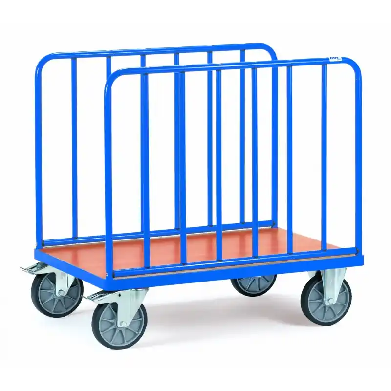 Bon Marché Chariot à ridelles latérales, barres verticales – 2573 – FETRA Chariot à ridelles latérales. barres verticales