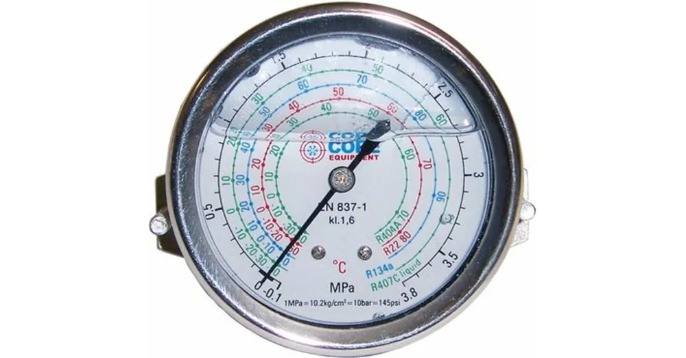Promotion Saisonnière Manomètre glycérine inox étrier et vis de fixation – Core Equipment